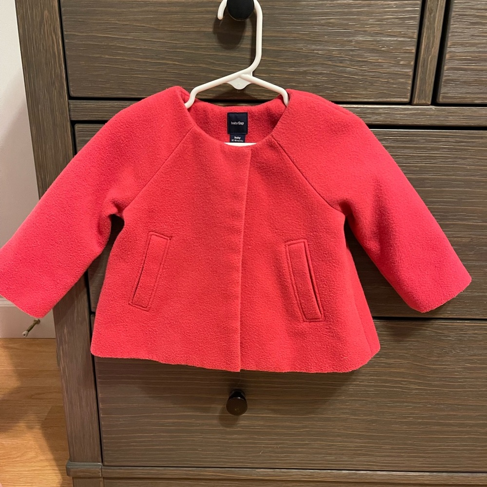 Baby Gap Pink Pea Coat